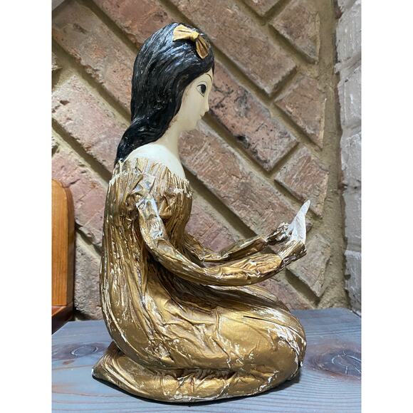 Vintage Hong‎ Paper Mache Horizons MARUYOSHI 1960S Figurine SCULPTURE Japan - Picture 3 of 6
